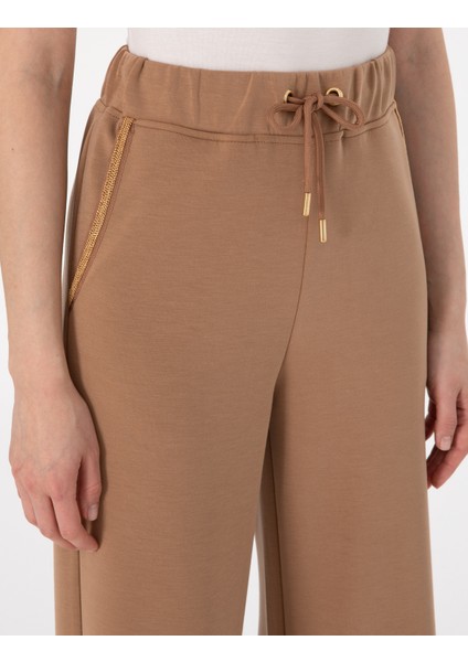 Kadın Kahverengi Flare Fit Eşofman Altı 50301423-VR029 indirimleri