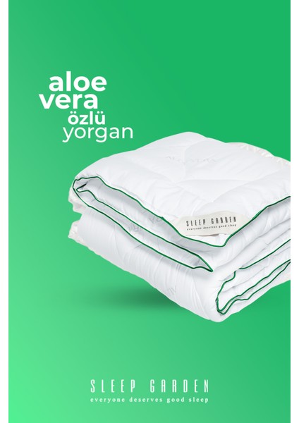 Aloevera Tek Kişilik Yorgan 195X215
