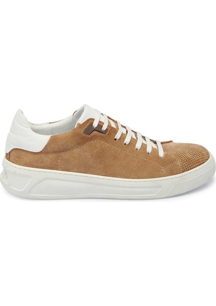 Taba Hakiki Süet Deri Erkek Sneaker - E24I1AY56751-K59