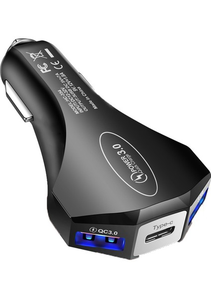 Qc3.0 3.5A 2usb Tip-C Araç Şarj Cihazı Sabit Sıcaklık Hızlı Şarj Ios Android Telefon Için Uyumlu (Yurt Dışından) fiyatları