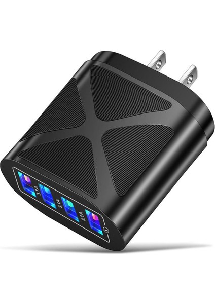 USB Şarj Cihazı 3.1A 4 Bağlantı Noktalı Hızlı Şarj Evrensel Duvar Telefonu Şarj Cihazları (Yurt Dışından)