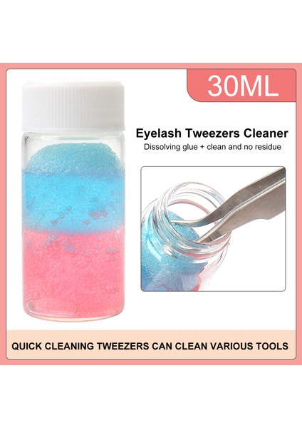 Kirpik Cımbızı Kalıntı Olmayan Temizleyici Tutkal Sökücü Temizleme Sünger Topları (Yurt Dışından) fırsatları