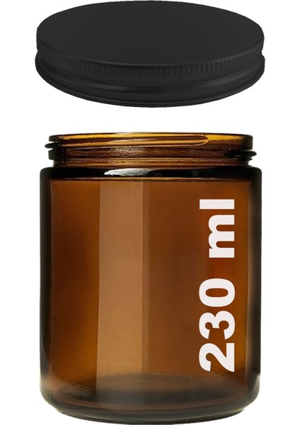 6'lı Cam Kavanoz Seti, Siyah Metal Kapak, Şık ve Kullanışlı Mumlukler fırsatları