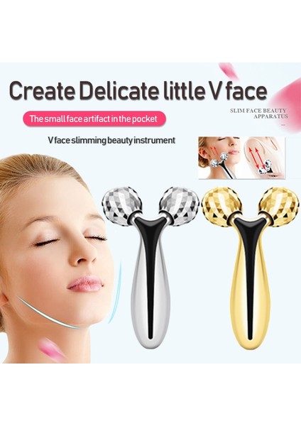 Renk Yüz Kaldırma Aleti 3D Manuel Silindir Yüz Kaldırma Şekli V-Şekilli Yüz 2 Tur Şekillendirme Vücut Yüz Masajı Güzellik Aracıb-Gold (B-Gold) (Yurt Dışından) fiyatları