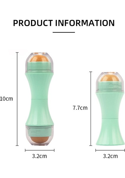 2in1 Doğal Volkanik Yüz Masajı Emici Yağ Kontrolü Mat Makyaj Cilt Bakımı Aracı Yüz Temizleme Yağı Emme Rulo Topu (Yurt Dışından) fırsatları