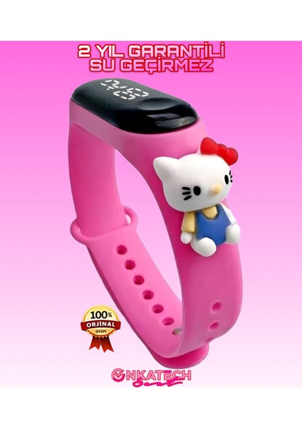 Dijital Dokunmatik LED Ekran Su Geçirmez Figürlü Çocuk Kol Saati Bileklik 2023 fiyatları