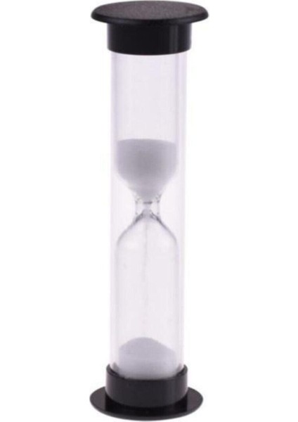 Beyaz Kum Saati, 3 Dakika, Şık ve Kullanışlı Tasarım, Plastik, 11 ml