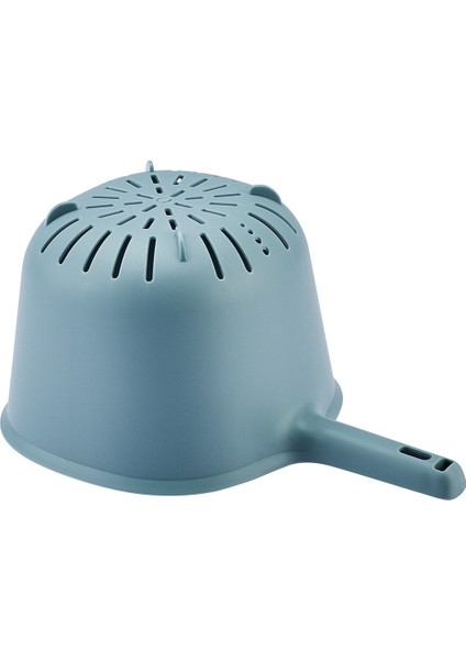 Lacivert 3'lü Süzgeçli Karıştırma Kabı Seti, dayanıklı ve şık tasarım, 3 parça, bej ve krem renk indirimleri