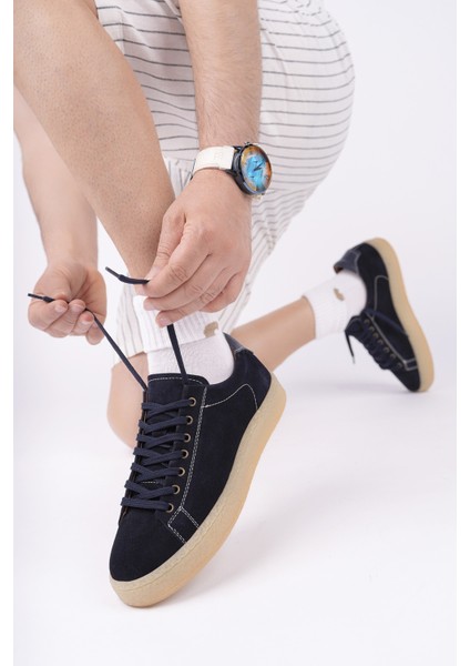Midway Bağcıklı Hakiki Deri Erkek Günlük Sneaker Spor Ayakkabı indirimleri
