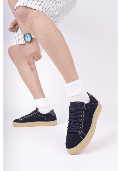 Midway Bağcıklı Hakiki Deri Erkek Günlük Sneaker Spor Ayakkabı