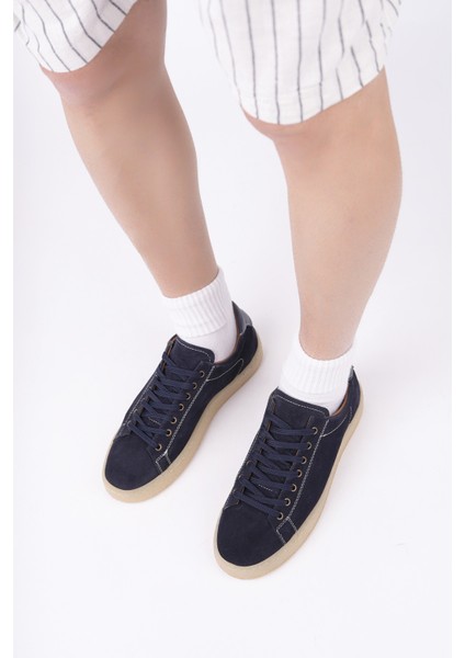 Midway Bağcıklı Hakiki Deri Erkek Günlük Sneaker Spor Ayakkabı