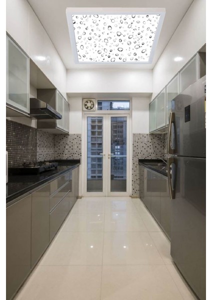 LED Avize Damla Tavana Model 60W Beyaz Kasa,beyaz Işık, Damla Model Avize, 60 x 60 Kare Modern Avize indirimleri