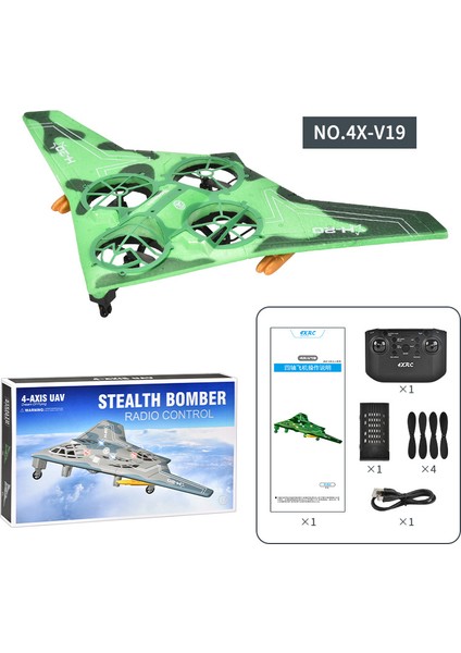 Uzaktan Kumandalı Uçak Çocuk Avcı Planörü Köpük Oyuncaklar 6-12 Yaş (Yurt Dışından)