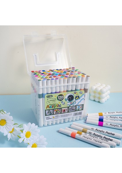 Akrilik Işaretleyici Anti Suluboya Fırçası Sanat Doodle Fırçası (Yurt Dışından)