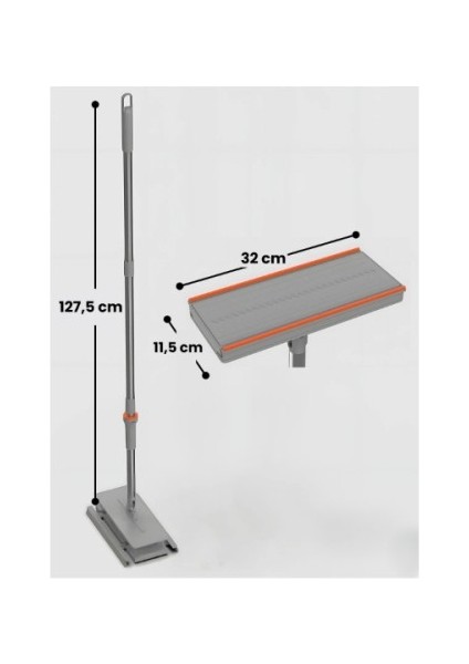 Pratik One-Touch Temizlik Mopu