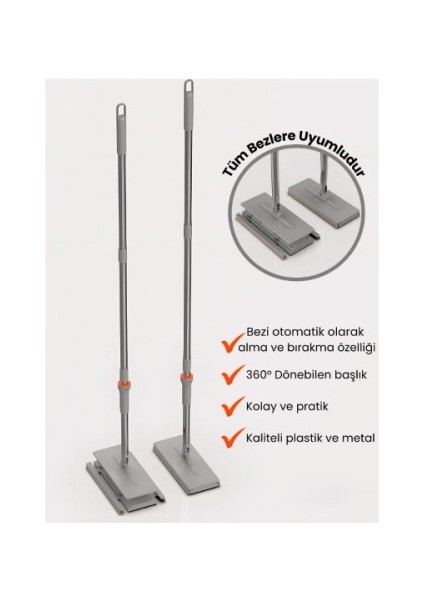 Pratik One-Touch Temizlik Mopu modelleri