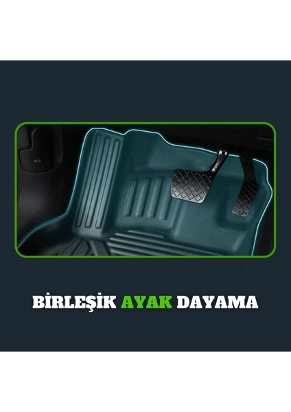 Peugeot Bipper 2008 ve Sonrası Premium Havuzlu 5d Oto Paspas Takımı Tam Uyumlu