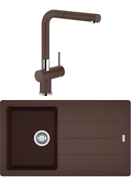 Bfg 611-86/ACTIVE Plus Doccia Eviye Armatür Seti (Dark Brown)