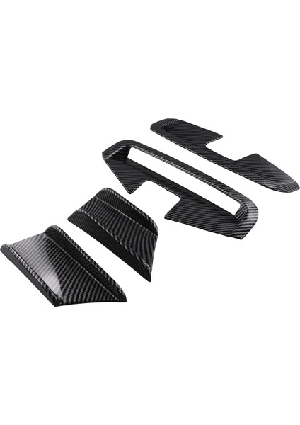 Araba Ön Tampon Yan Ayırıcı Spoiler Kanatçıklar Hava Bıçağı Trim Bmw 4 Serisi G22 G23 M Sport 2020+ Karbon Fiber (Yurt Dışından)