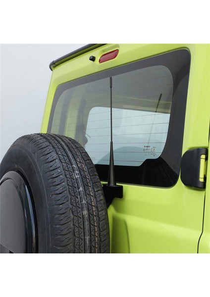 Araba Yedek Lastik Cb Anten Tutucu Stand Montaj Braketi Aksesuarları Suzuki Jimny 2019 2020 2021 (Yurt Dışından)