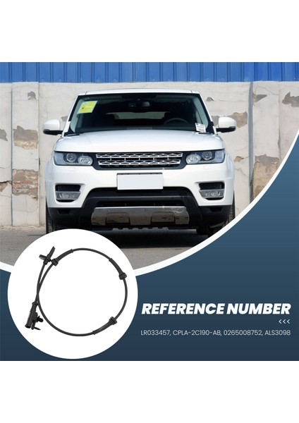 Arka Abs Tekerlek Hız Sensörü LR033457 CPLA-2C190-AB 0265008752 Range Rover 2013-2016 Range Rover Sport 2014-2016 (Yurt Dışından) fırsatları