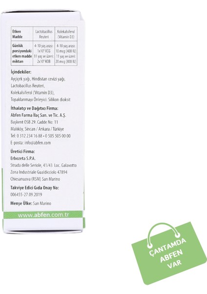 Motiflor Drops Probiyotik Damla 10ml