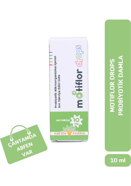 Motiflor Drops Probiyotik Damla 10ml