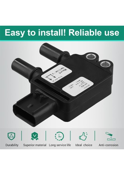 Cummins Euro 6 Emisyon Standardı Diferansiyel Basınç Sensörü 5492073 5572051 5572038 5mpp2-3 5mpp2-10 5mpp2-11 (Yurt Dışından)