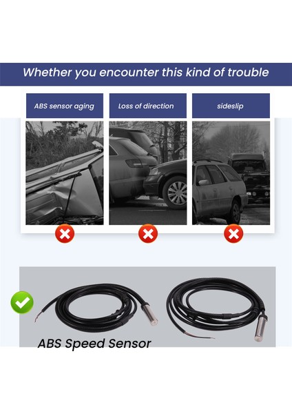 Mercedes Benz G Wagon G Sınıfı 2002-2018 A4635401317 A4635401217 Için Araba Sol ve Sağ Arka Abs Hız Sensörü (Yurt Dışından) indirimleri