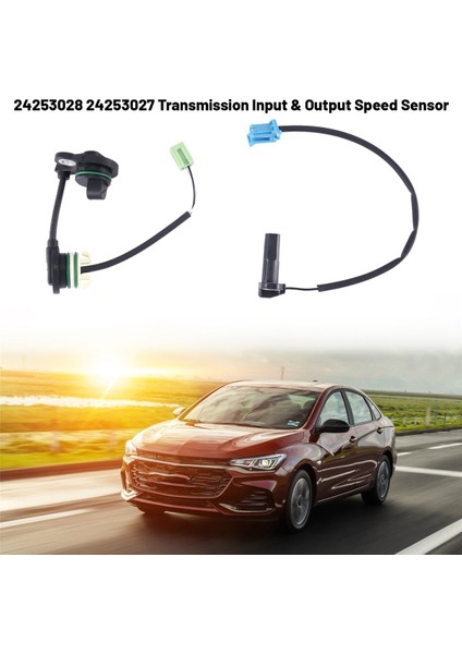 24253028 24253027 Chevrolet Cruze Için Şanzıman Giriş ve Çıkış Hız Sensörü (Yurt Dışından)