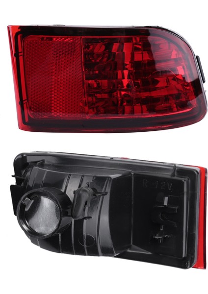 Toyota Land Cruiser Prado 120 Için Kuyruk Lambası 2002-2009 Arka Tampon Reflektörler Işıkları Hiçbir Ampul Arka Işık Kuyruk Işık Muhafazası (Yurt Dışından) modelleri