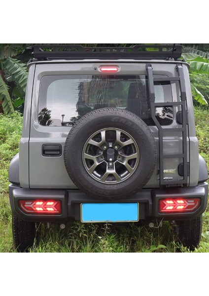 Araba LED Fren Işık Lambası Suzuki Jimny Için JB64 JB74 2019-2021 Arka Kuyruk Işık Merkezi Yüksek Seviye Üçüncü Işık Aksesuarları (Yurt Dışından)