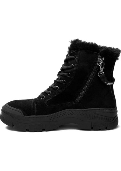 242-1879ZN Kadın Sneaker Bot Siyah