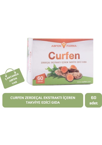 Zerdeçal Içeren 60 Tablet