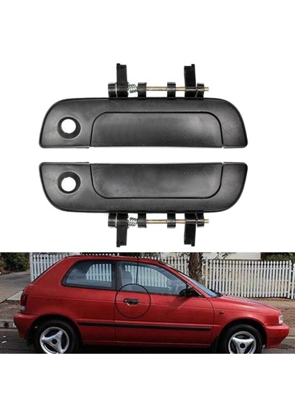Suzuki Baleno Esteem Cultus Maruti Baleno Chevrolet Cassia 1995-2001 Için Araba Ön Dış Kapı Kolu 82820-60G00 (Yurt Dışından)