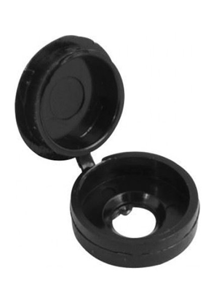 Vidalı Kapaklı Dak Rondelası Menteşeli Kapak Siyah (50'li Paket) (Yurt Dışından) fiyatları