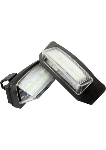 Adet LED Lisans Numarası Plaka Işık Lambaları Mitsubishi Outlander 2 3 Lancer Eclipse 3 4 Çapraz Galant Xpander I-Miev (Yurt Dışından)