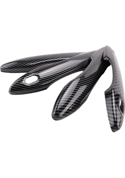 2019-2023 Toyota Corolla Hatchback Için Karbon Fiber Yan Akıllı Dış Kapı Kulp Kılıfı Trim Koruyucu (Yurt Dışından) fiyatları