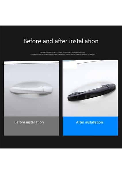 Mercedes Benz A Bce Gla Glb Glc Sınıfı W247 2022 Için 4 Adet Siyah Araba Kapı Kolu Kapağı Döşemesi (Yurt Dışından) modelleri