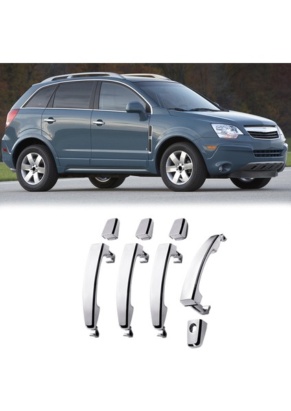 Adet Krom Abs Kapı Dış Kolu Kapakları Chevrolet Captiva Sport/aveo/saturn Vue 96468254 96468266 96468266 (Yurt Dışından)