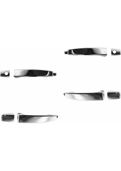 Adet Krom Abs Kapı Dış Kolu Kapakları Chevrolet Captiva Sport/aveo/saturn Vue 96468254 96468266 96468266 (Yurt Dışından)