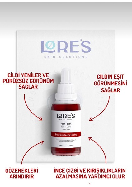 Canlandırıcı & Kırmızı Peeling Serum (AHA10% Bha2%) indirimleri