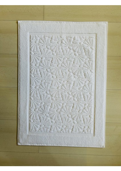 Deniz Kabuğu Desen Havlu Banyo Paspası 50X70 cm