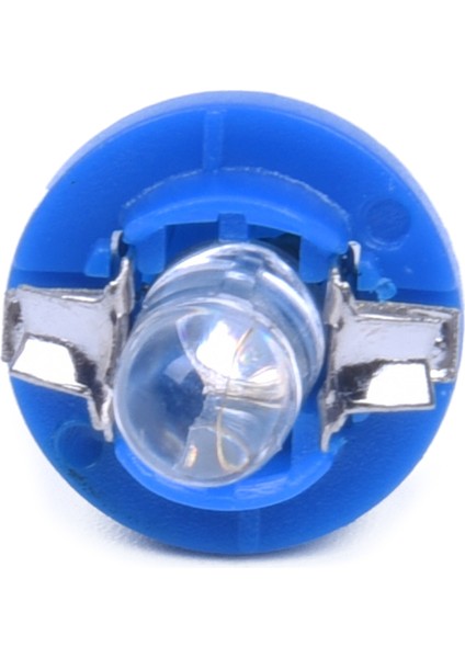 Araba Dashboard DC12V Için 10 T5 Ampul LED Mavi Ölçer Ölçer (Yurt Dışından)