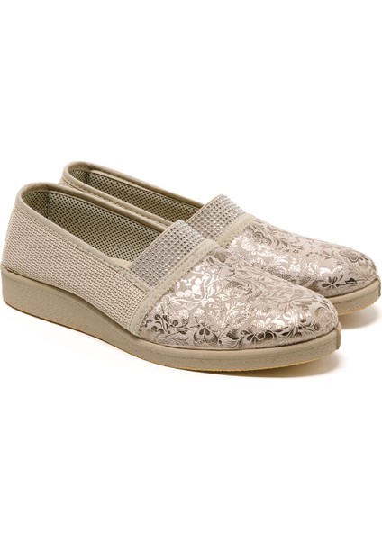 Kadın Sandalet 7827 Green Life Stretch Women's Footwear Beige modelleri