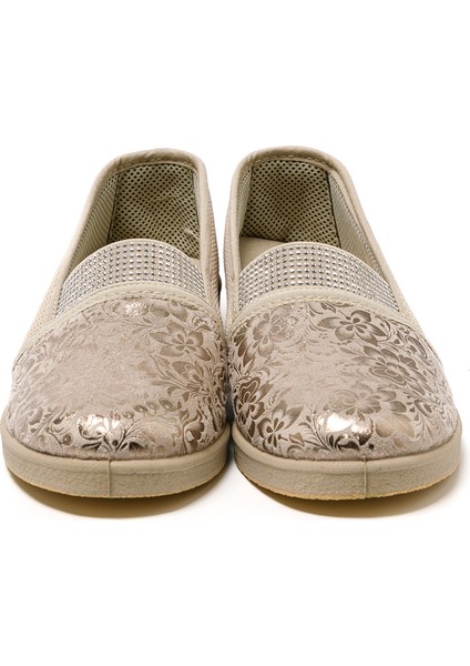 Kadın Sandalet 7827 Green Life Stretch Women's Footwear Beige fırsatları