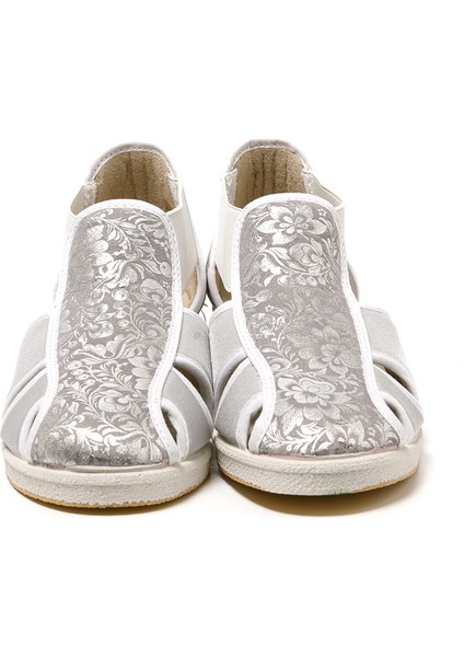 Kadın Sandalet 169 Green Life Stretch Women's Footwear Silver fırsatları