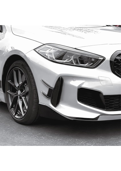 Araba Ön Tampon Hava Menfezi Ayırıcı Dudak Spoiler Rüzgar Bıçağı Bmw 1 Serisi F40 M Sport 118I 120I 2019+MP Karbon Fiber (Yurt Dışından)