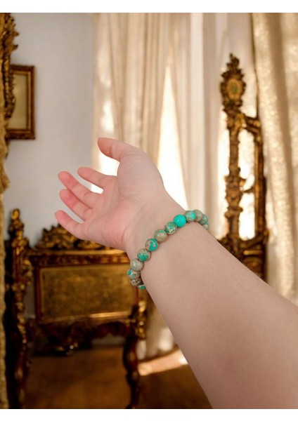Yeşil Varisit Doğal Taş Bileklik fiyatları