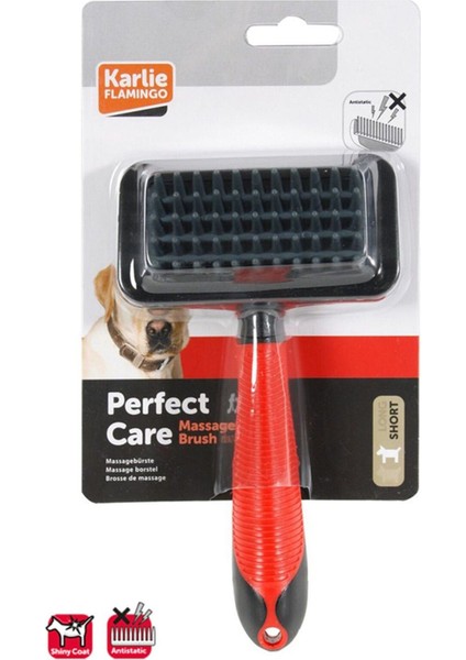 Masaj Fırçası 18X10X4,5 cm Kırm.-Siyah